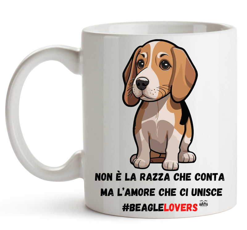 Tazza BEAGLE LOVERS ( B802388654 ) - Gufetto Brand 