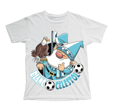 T-shirt Bambino/a BIANCO CELESTOLO ( BI67890657 ) - Gufetto Brand 