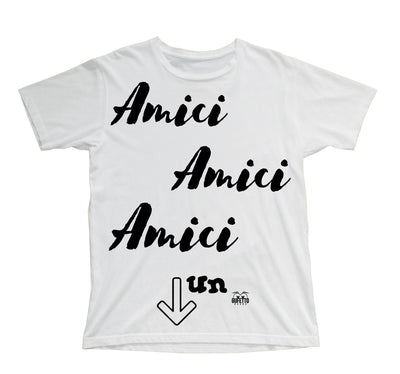 T-shirt Bambino/a AMICI ( A55670921  ) - Gufetto Brand 