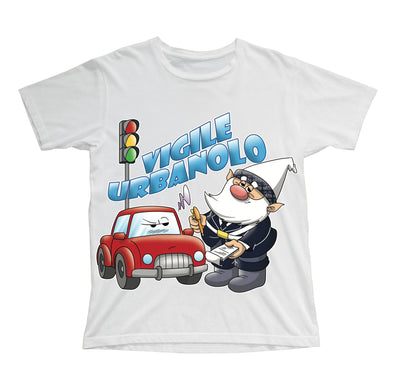 T-shirt Bambino/a VIGILE URBANOLO ( VG580945362 ) - Gufetto Brand 