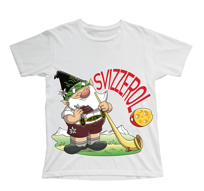 T-shirt Bambino/a SVIZZEROLO ( SV84120957 ) - Gufetto Brand 