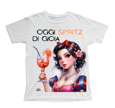 T-shirt Bambino/a PRINCIPESSA SPRITZ  ( PS600098165 ) - Gufetto Brand 