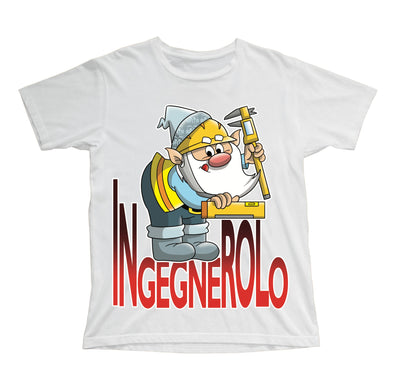 T-shirt Bambino/a INGEGNEROLO ( IN4091234 ) - Gufetto Brand 
