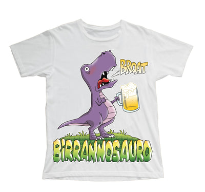 T-shirt Bambino/a BIRRANNOSAURO ( BI6660986 ) - Gufetto Brand 