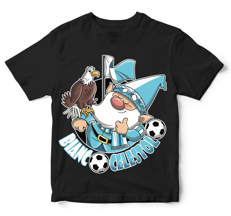 T-shirt Bambino/a BIANCO CELESTOLO ( BI67890657 ) - Gufetto Brand 