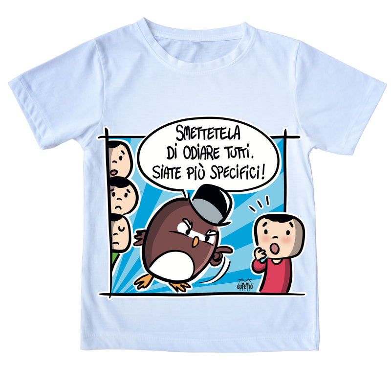 T-shirt Uomo ODIO TUTTI ( O890333218 ) - Gufetto Brand 