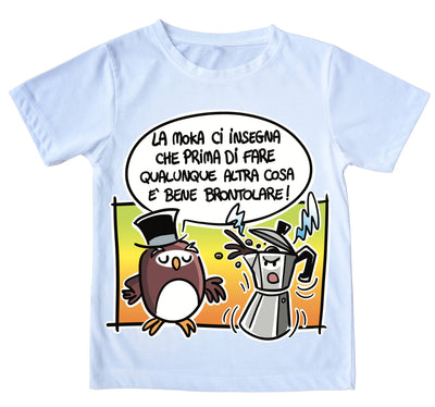 T-shirt Uomo LA MOKA ( MO32567458 ) - Gufetto Brand 