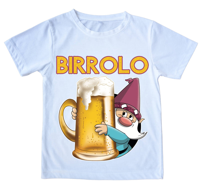 T-shirt UOMO Bianca Birrolo New Outlet - Gufetto Brand 