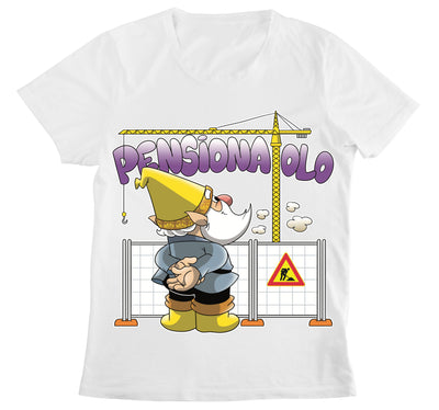 T-shirt Donna PENSIONATOLO ( PE6544598 ) - Gufetto Brand 