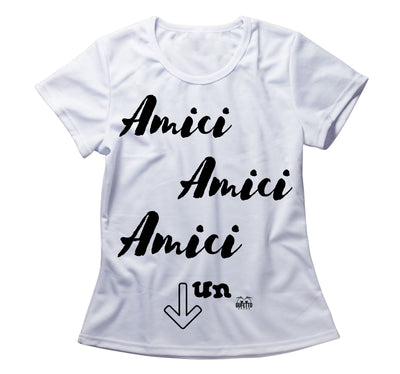 T-shirt Donna AMICI ( A55670921  ) - Gufetto Brand 