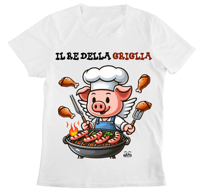 T-shirt Donna RE GRIGLIATA ( RG89777745 ) - Gufetto Brand 