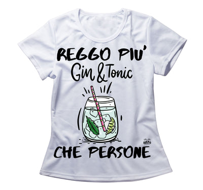 T-shirt Donna GIN TONIC ( G000421986 ) - Gufetto Brand 