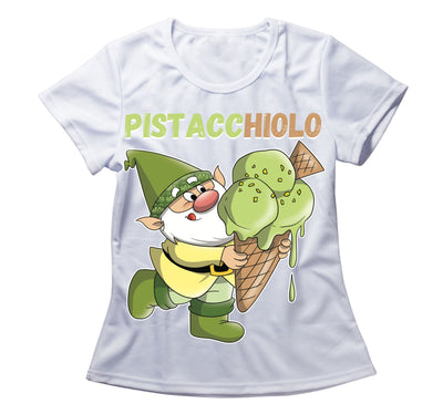 T-shirt bianca Donna Pistacchiolo Outlet - Gufetto Brand 