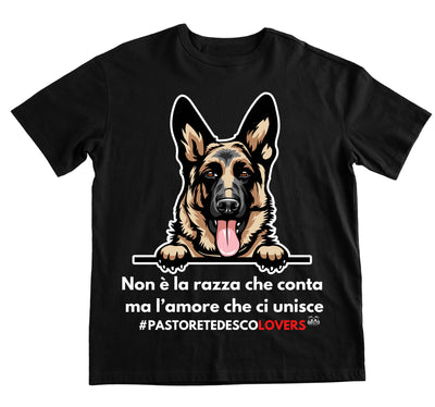 T-shirt Uomo PASTORE TEDESCO LOVERS ( PT770932856 ) - Gufetto Brand 