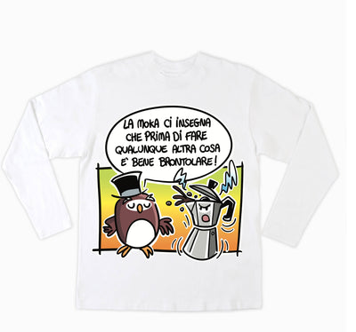 T-shirt Uomo LA MOKA ( MO32567458 ) - Gufetto Brand 