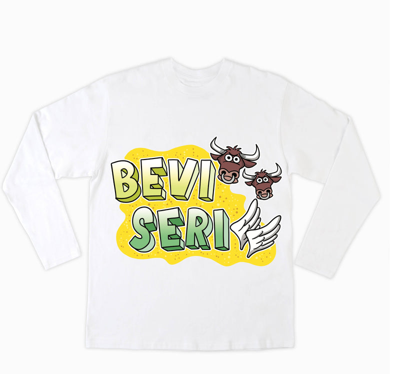 T-shirt Uomo REBUS BEVITORI SERIALI ( BS82563258 ) - Gufetto Brand 