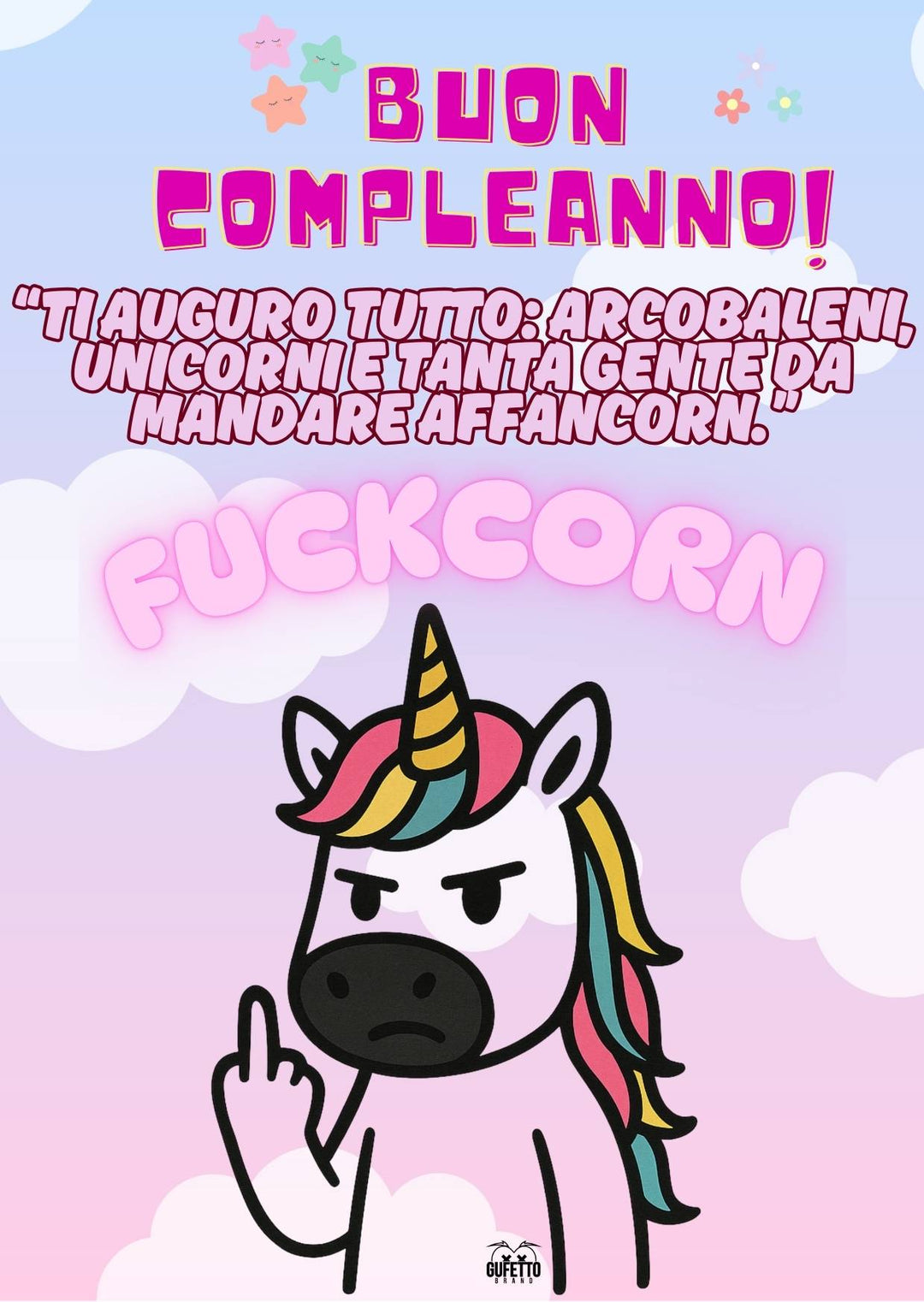 Biglietto Auguri FuckCorn ( Versione Digitale ) ( 105x148 mm )