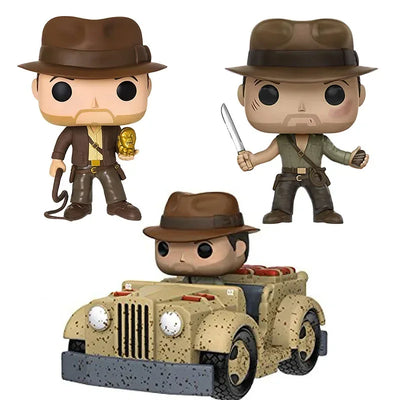 funko pop  Movie Indiana Jones and The Temple of Doom #199 #200 Exclusive Action Figure Toys Anime Figuras Model Dolls Gifts - Gufetto Brand 