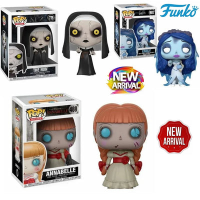 Funko Pop Movies New ANNABELLE 469# Emily 987# the Nun 775# Vinyl Figure Collection Model Toys for Children Christmas Gifts - Gufetto Brand 