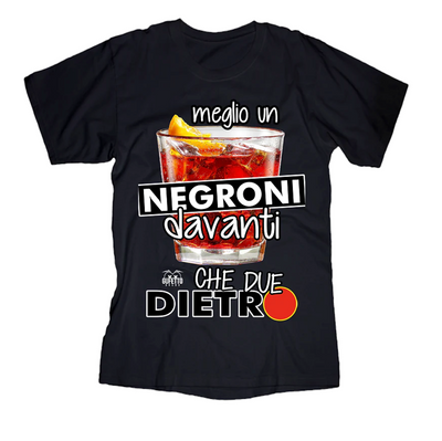 T-shirt UOMO Nera Negroni Outlet - Gufetto Brand 