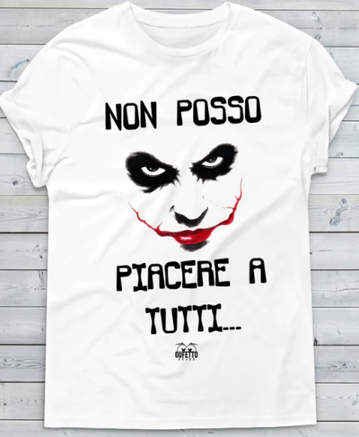 T-shirt Donna bianca Non Posso Piacere Outlet - Gufetto Brand 