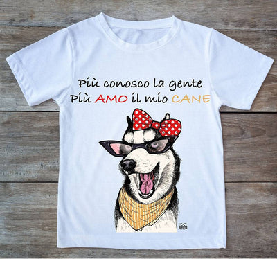 T-shirt Uomo Il Mio Cane ( M579832 ) - Gufetto Brand 