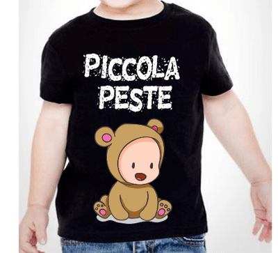 T-shirt Bambino Piccola Peste One - Gufetto Brand 