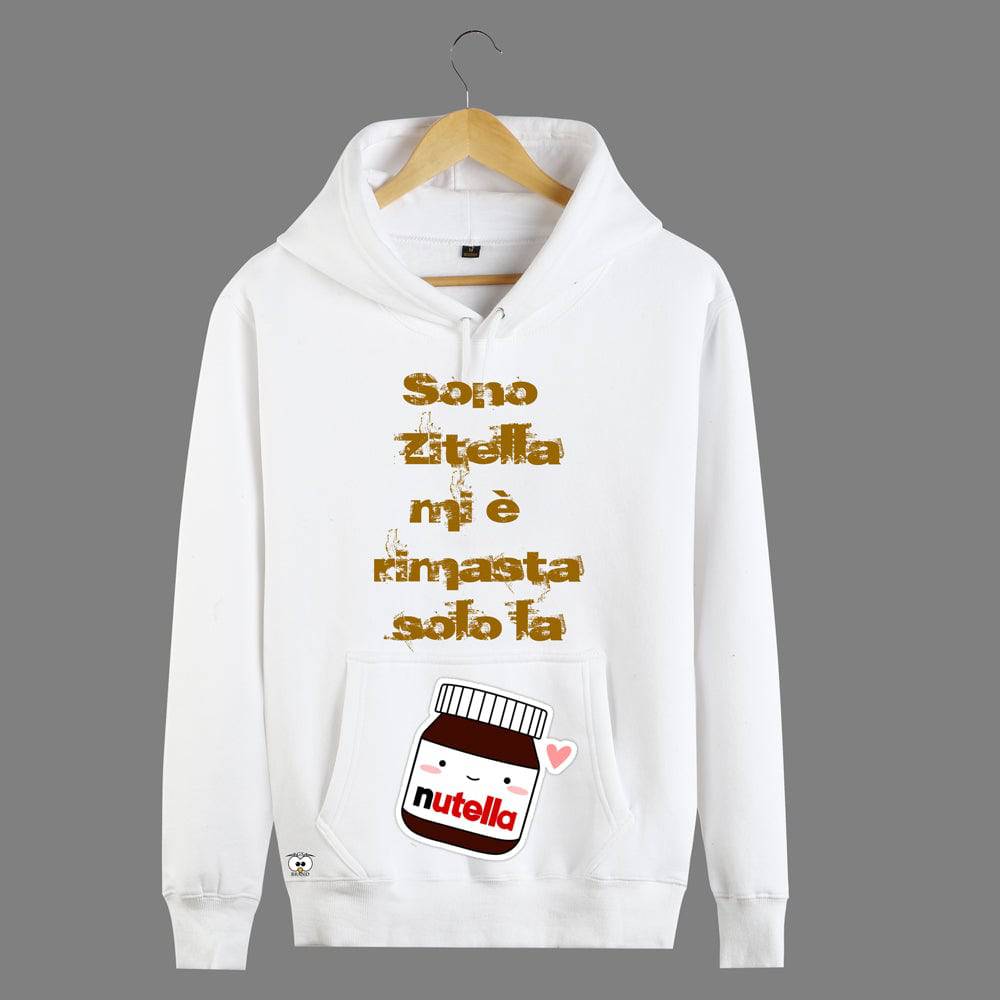 Felpa Donna Sono Zitella - Gufetto Brand