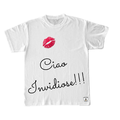 T-shirt Donna Ciao Invidiose - Gufetto Brand 