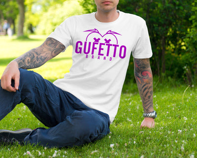 Gufetto Brand Uomo/Donna T-shirt Gs Brand Viola - Gufetto Brand 