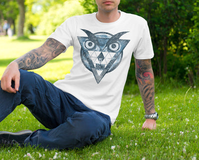 Gufetto Brand Uomo/Donna T-shirt Owl Hipster - Gufetto Brand 