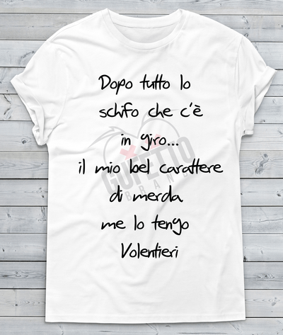T-shirt Donna Dopo tutto lo Schifo... - Gufetto Brand 