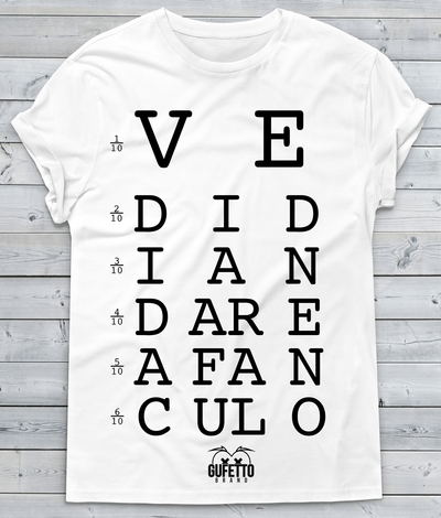 T-shirt Donna Vedi DI... - Gufetto Brand 