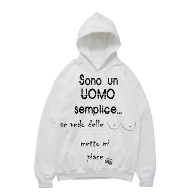 Felpa uomo UOMO ( U0319 ) - Gufetto Brand 