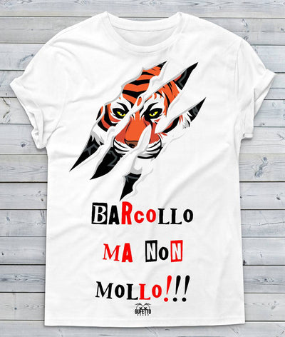 T-shirt Uomo Barcollo ma non Mollo!!! - Gufetto Brand 