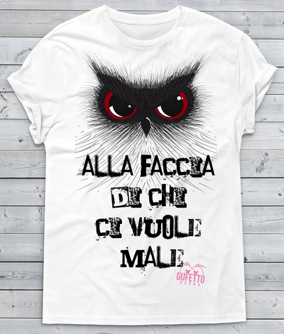 T-shirt Uomo Dark Alla Faccia - Gufetto Brand 