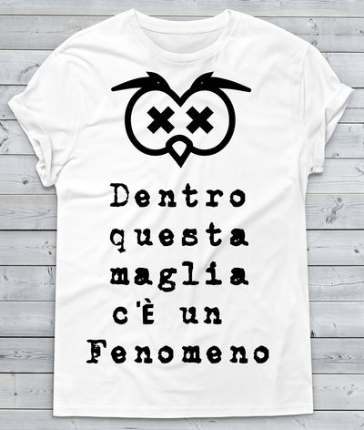 T-shirt Uomo Dentro questa Maglia - Gufetto Brand 
