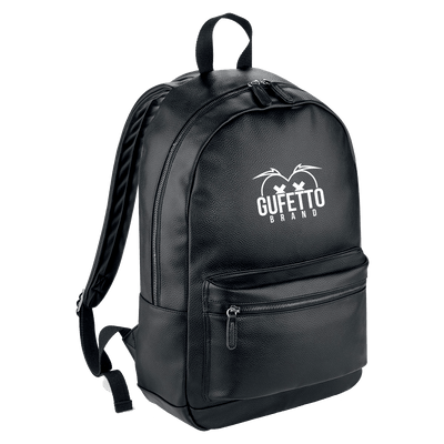 Zaino Nero Gufetto Brand ( Logo ricamato Fucsia ) - Gufetto Brand 