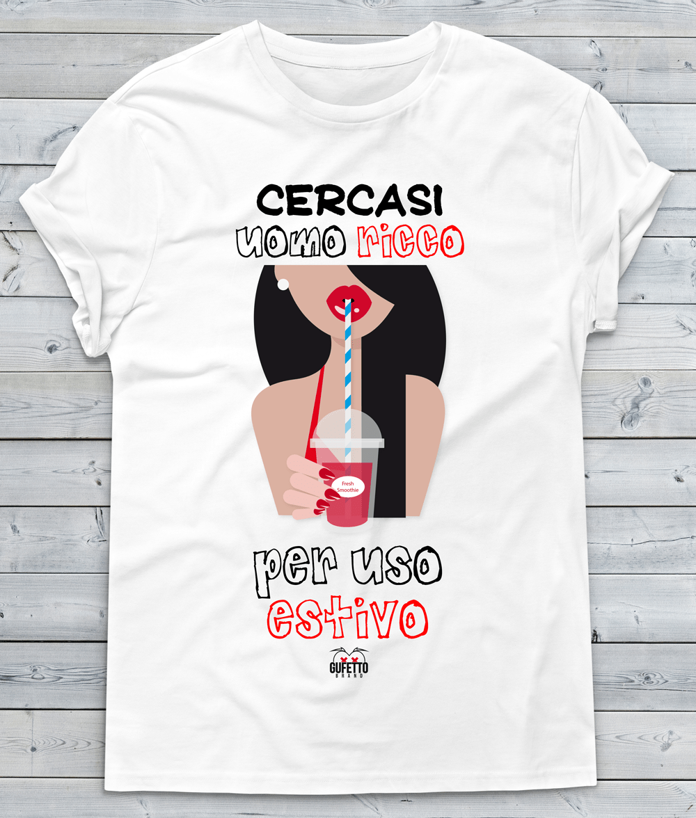 Stock T-shirt Girocollo Bianca 10 pezzi Taglia e Grafiche miste Uomo/Donna - Gufetto Brand