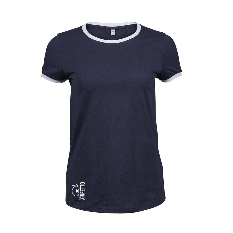 T-shirt Premium Donna Gufetto Brand Ringer - Gufetto Brand 