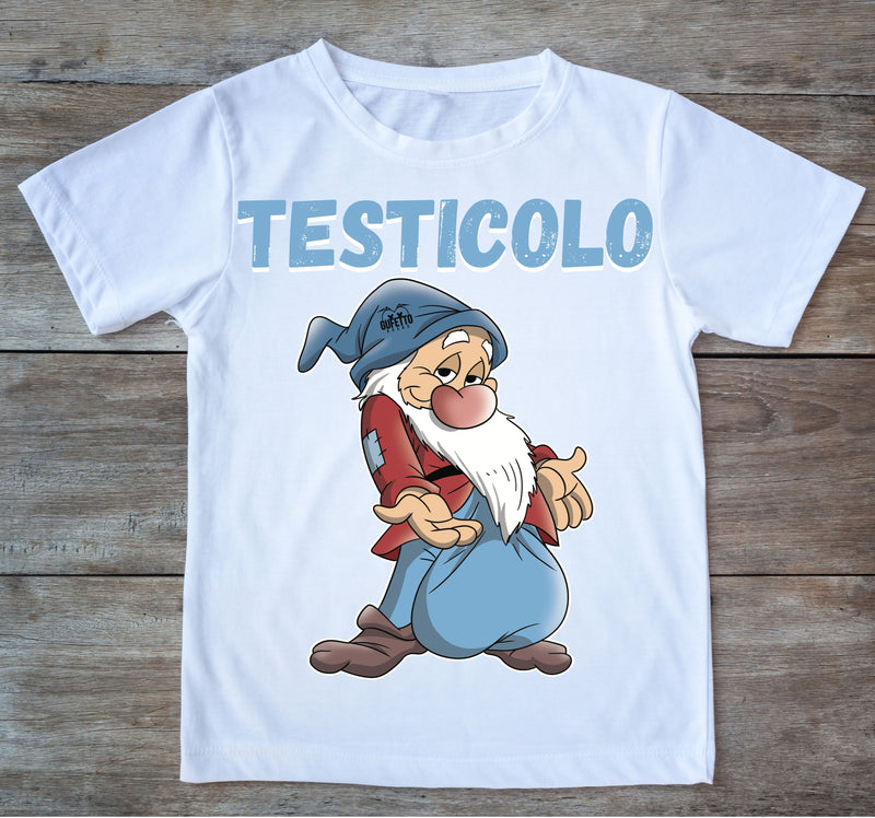 T-shirt Uomo TESTICOLO ( T40982187 ) - Gufetto Brand 