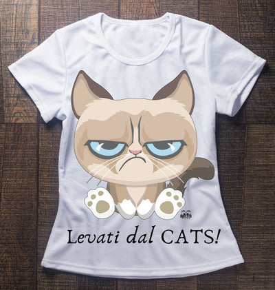 T-shirt Donna CATS ( C4509823 ) - Gufetto Brand 