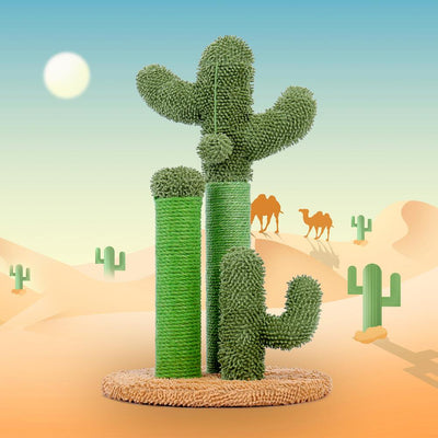 Cactus Style tiragraffi per gatto - Gufetto Brand 