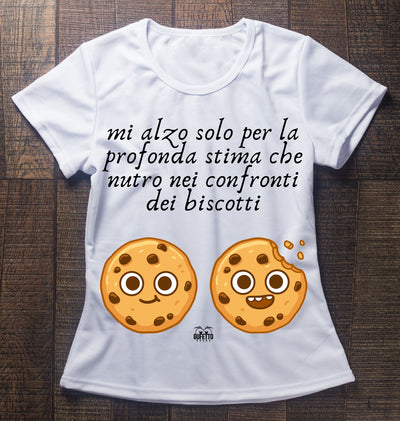 T-shirt Donna Cookies ( C6709865 ) - Gufetto Brand 