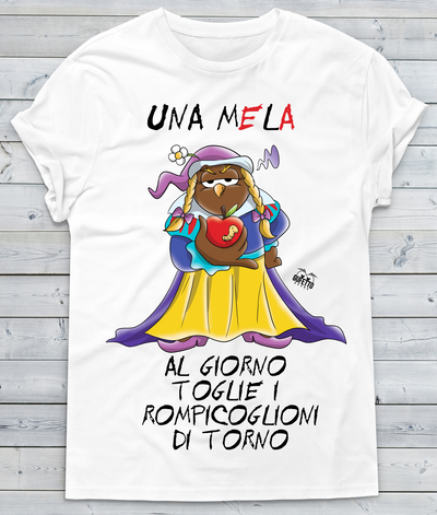 T-shirt Donna Mela - Gufetto Brand 