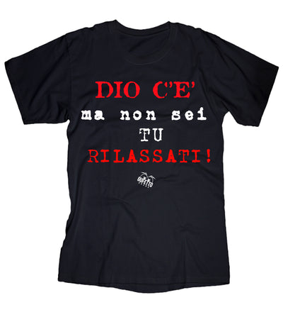 T-shirt Uomo Dio C'è - Gufetto Brand 