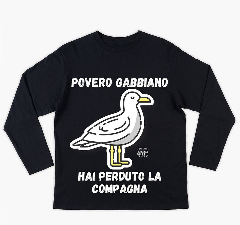 T-shirt Uomo Povero Gabbiano ( G7843127 ) - Gufetto Brand 