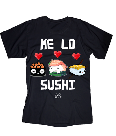 T-shirt Uomo Me lo SUSHI - Gufetto Brand 