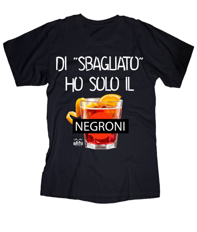 T-shirt Uomo Di "Sbagliato" - Gufetto Brand 