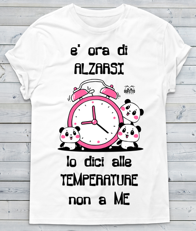 T-shirt Donna E' ora di - Gufetto Brand 